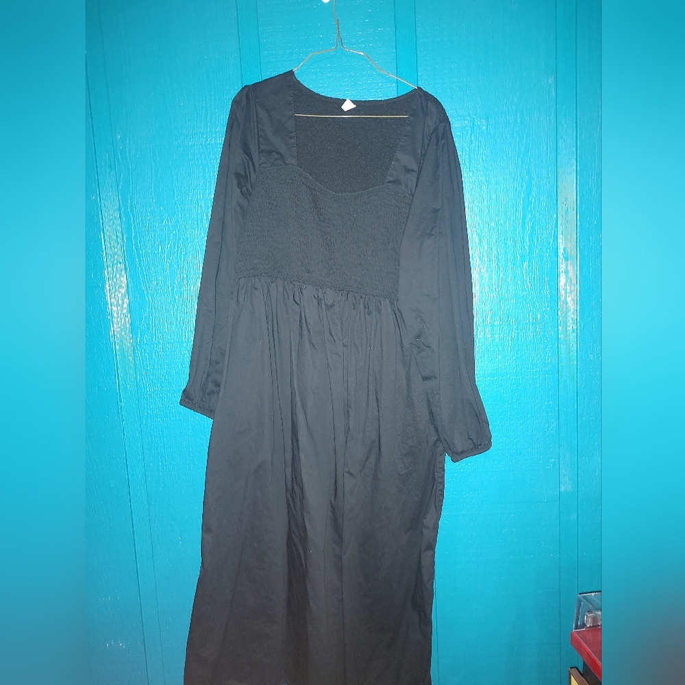 Old Navy Elegant Black Women's Dress Sz XL Pockets